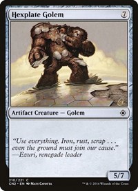 Hexplate Golem, Conspiracy: Take the Crown