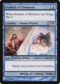 Student of Elements // Tobita, Master of Winds, Champions of Kamigawa