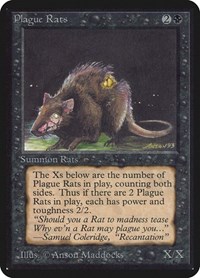 Plague Rats, Alpha Edition