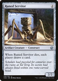 Runed Servitor, Conspiracy: Take the Crown