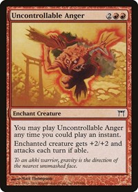 Uncontrollable Anger, Champions of Kamigawa