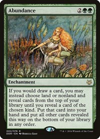 Abundance, Duel Decks: Nissa vs. Ob Nixilis
