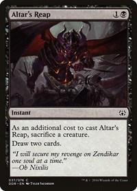 Altar's Reap, Duel Decks: Nissa vs. Ob Nixilis