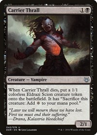 Carrier Thrall, Duel Decks: Nissa vs. Ob Nixilis