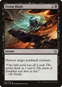 Doom Blade, Duel Decks: Nissa vs. Ob Nixilis