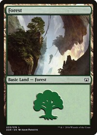 Forest (033), Duel Decks: Nissa vs. Ob Nixilis