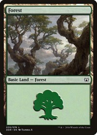 Forest (035), Duel Decks: Nissa vs. Ob Nixilis