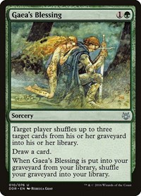 Gaea's Blessing, Duel Decks: Nissa vs. Ob Nixilis