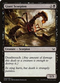 Giant Scorpion, Duel Decks: Nissa vs. Ob Nixilis