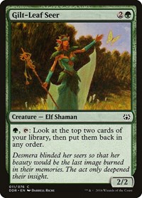 Gilt-Leaf Seer, Duel Decks: Nissa vs. Ob Nixilis