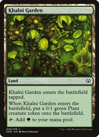 Khalni Garden, Duel Decks: Nissa vs. Ob Nixilis