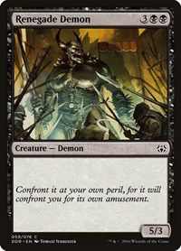 Renegade Demon, Duel Decks: Nissa vs. Ob Nixilis