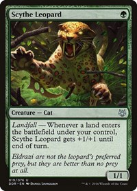 Scythe Leopard, Duel Decks: Nissa vs. Ob Nixilis