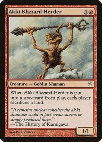 Akki Blizzard-Herder, Betrayers of Kamigawa