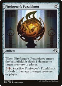Fireforger's Puzzleknot, Kaladesh