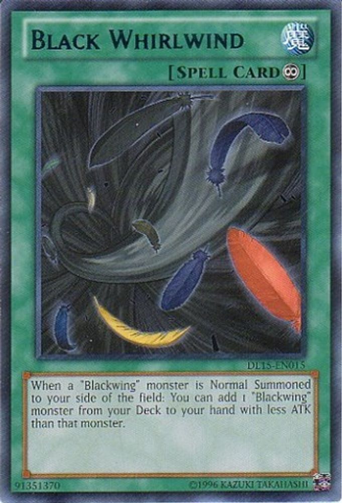 Black Whirlwind (Blue), Unlimited, front