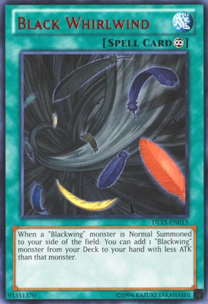 Black Whirlwind (Red), Unlimited, front