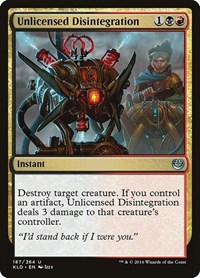 Unlicensed Disintegration, Kaladesh