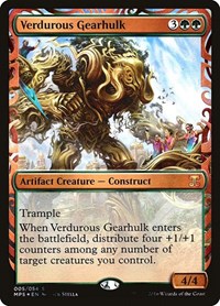 Verdurous Gearhulk, Masterpiece Series: Kaladesh Inventions