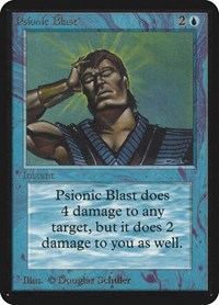 Psionic Blast, Alpha Edition