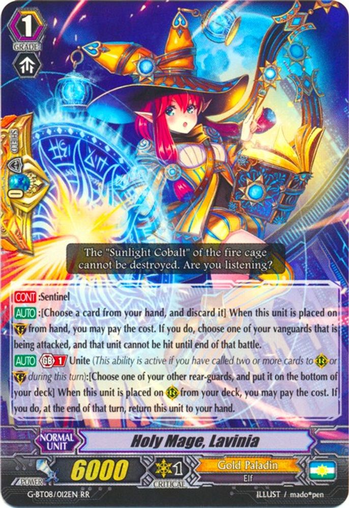 Holy Mage, Lavinia, Standard, front