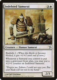 Indebted Samurai, Betrayers of Kamigawa