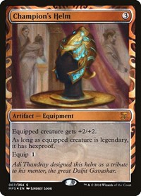 Champion's Helm, Masterpiece Series: Kaladesh Inventions