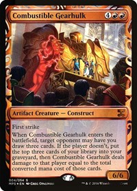 Combustible Gearhulk, Masterpiece Series: Kaladesh Inventions