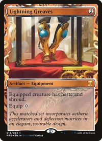 Lightning Greaves, Masterpiece Series: Kaladesh Inventions