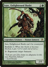 Isao, Enlightened Bushi, Betrayers of Kamigawa