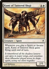 Kami of Tattered Shoji, Betrayers of Kamigawa