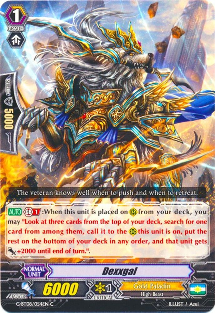 Dexxgal, Standard, front