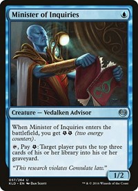 Minister of Inquiries, Kaladesh