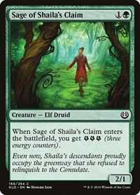 Sage of Shaila's Claim, Kaladesh