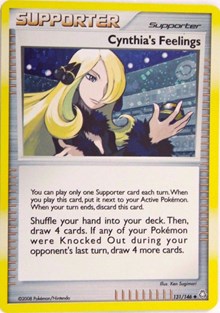 Cynthia's Feelings - 131/146 (Cosmos Holofoil)