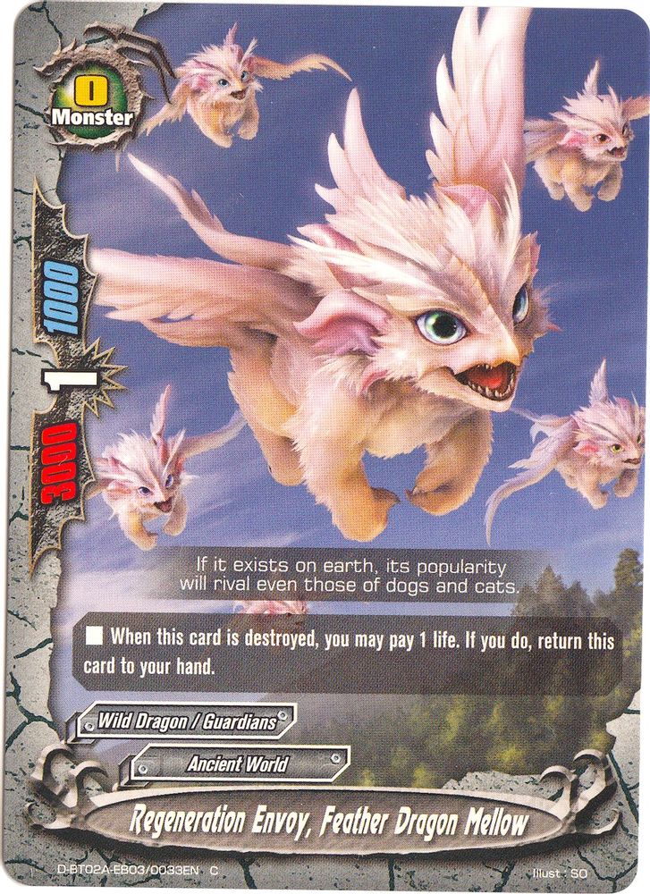 Regeneration Envoy, Feather Dragon Mellow, Standard, front