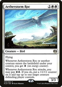 Aetherstorm Roc, Prerelease Cards