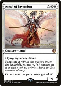 Angel of Invention, Prerelease Cards