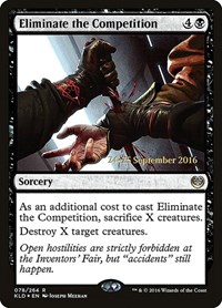 Eliminate the Competition, Prerelease Cards