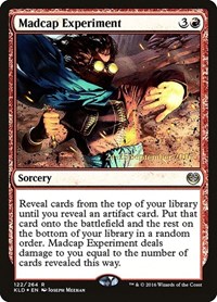 Madcap Experiment, Prerelease Cards