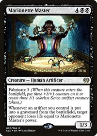 Marionette Master, Prerelease Cards
