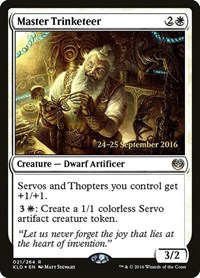Master Trinketeer, Prerelease Cards