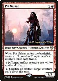 Pia Nalaar, Prerelease Cards