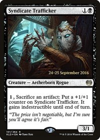 Syndicate Trafficker, Prerelease Cards
