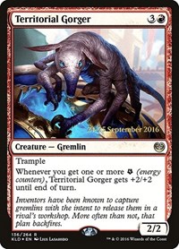 Territorial Gorger, Prerelease Cards