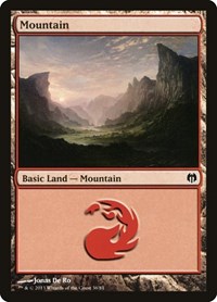 Mountain (36), Duel Decks: Heroes vs. Monsters