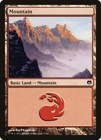 Mountain (37), Duel Decks: Heroes vs. Monsters