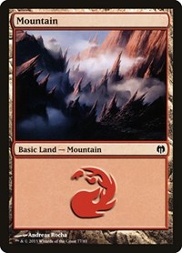 Mountain (77), Duel Decks: Heroes vs. Monsters