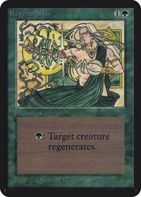 Regeneration, Alpha Edition
