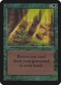 Regrowth, Alpha Edition